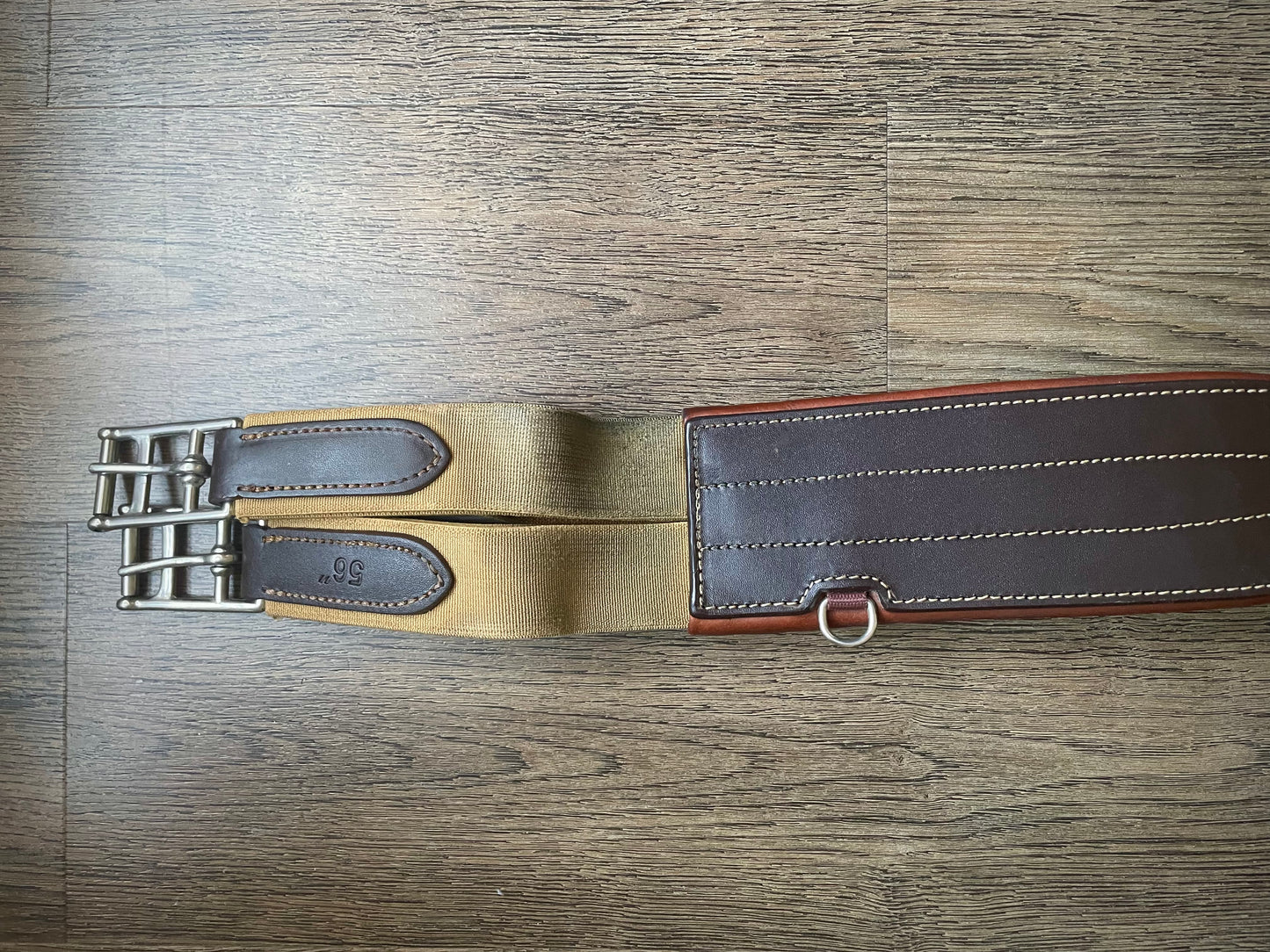 Sangle ergonomique en cuir gr. 56"
