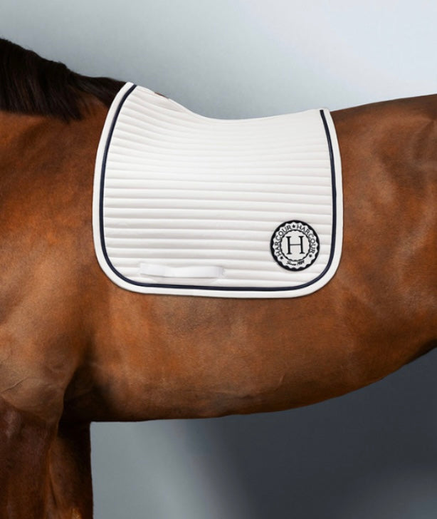Tapis dressage Harcour blanc