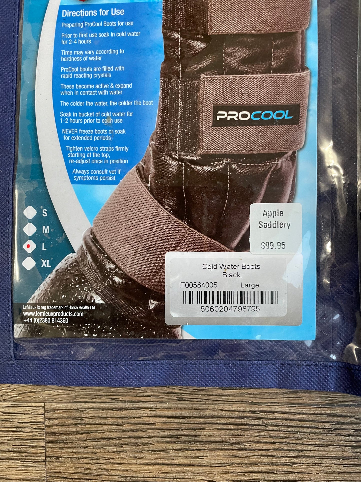 Bottes de glace Lemieux gr. Large