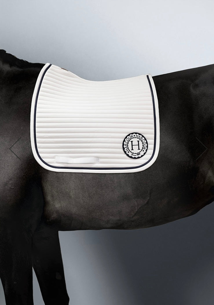 Tapis dressage Harcour blanc