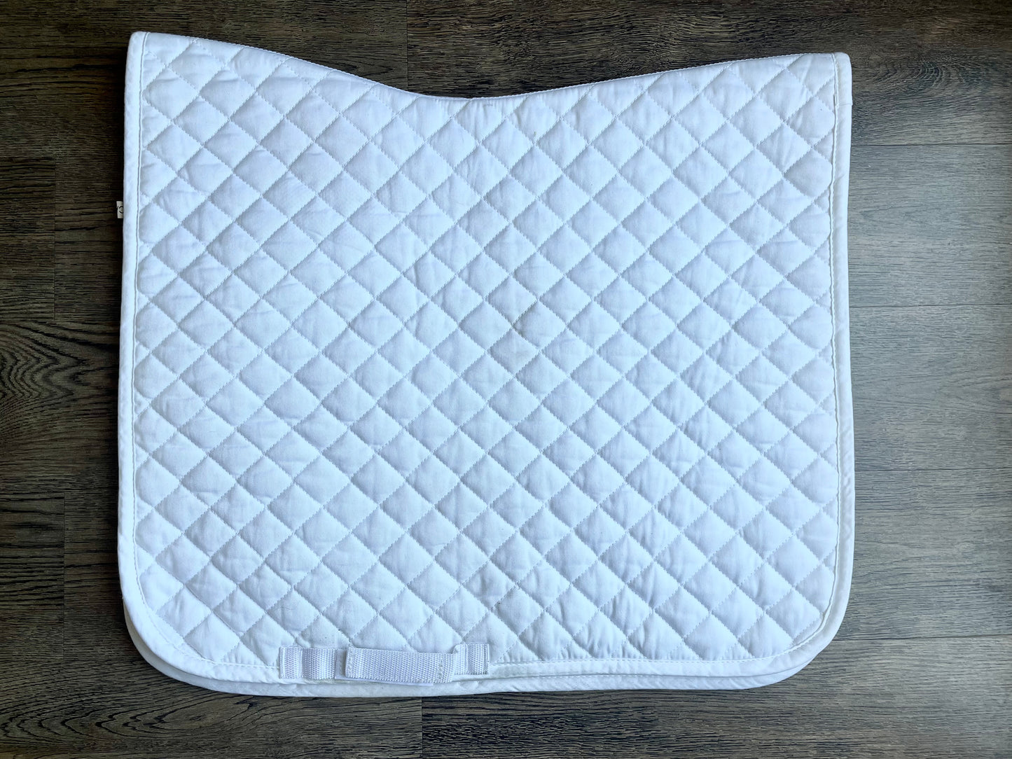 Tapis dressage blanc
