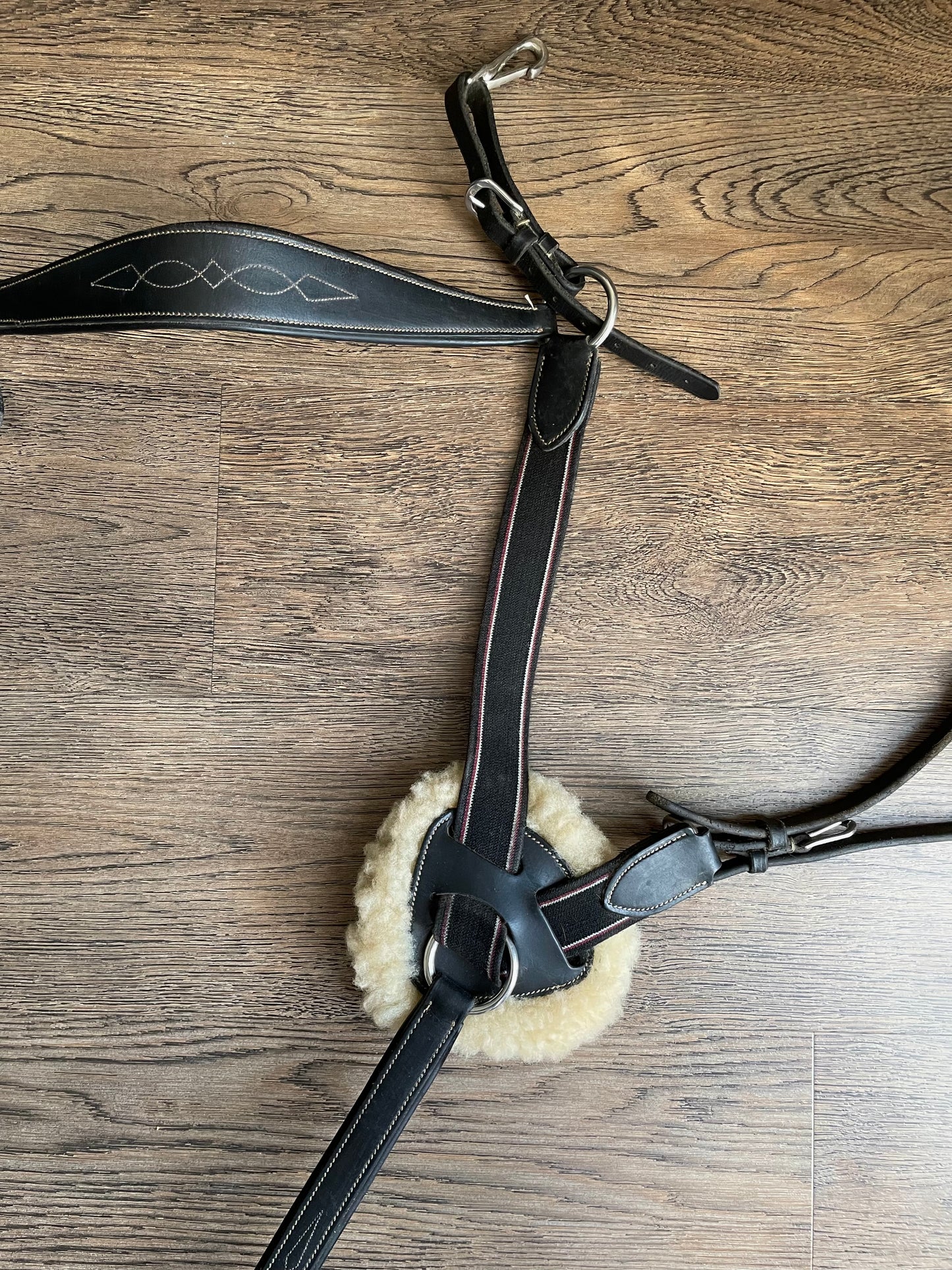 Collier 5 points noir gr. Full