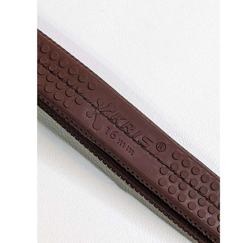 Rênes cuir et caoutchouc Kris 16mm