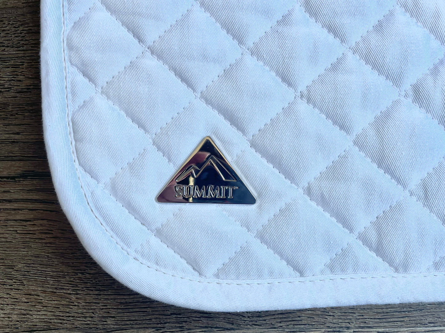 Tapis dressage blanc