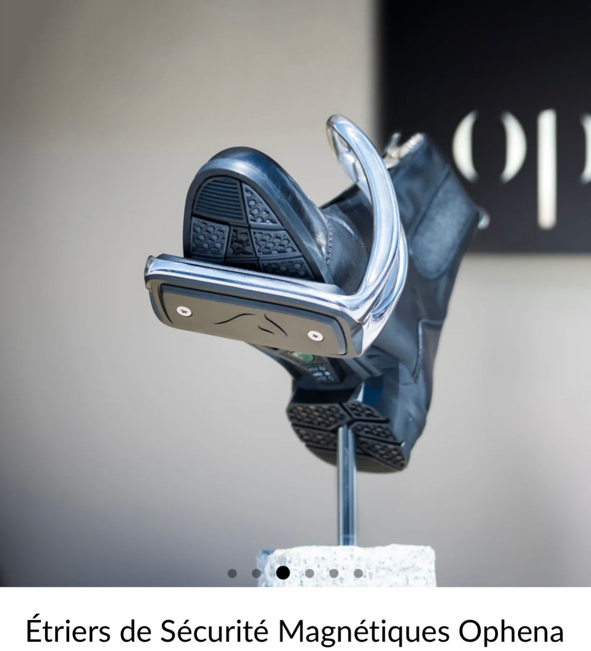Étriers Ophena S magnetic safety stirrups