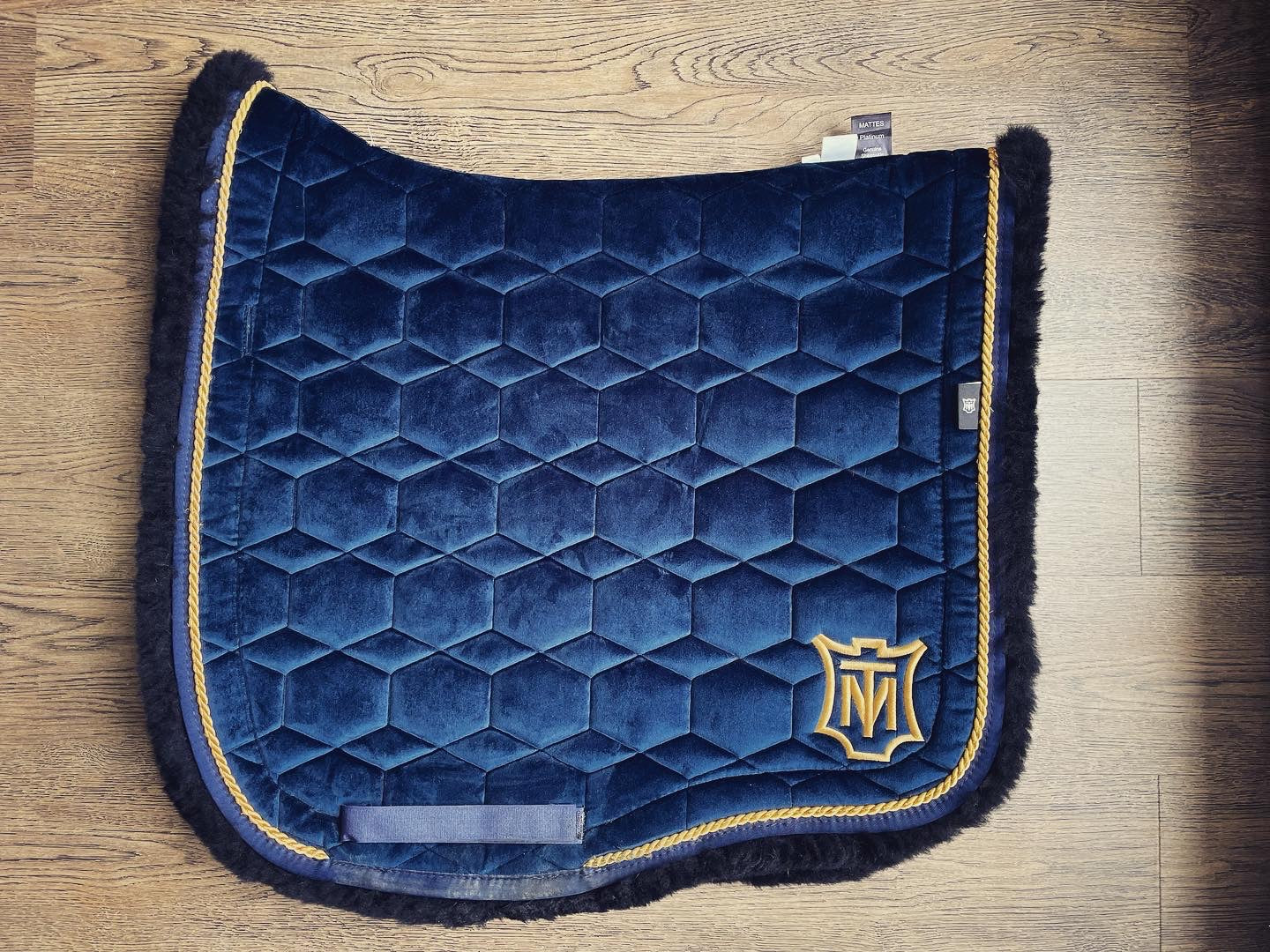Tapis dressage MATTES mouton contour
