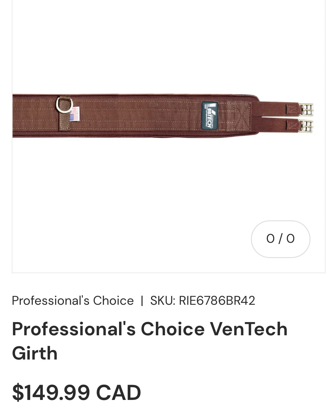 Sangle VenTech ProChoice 44 po
