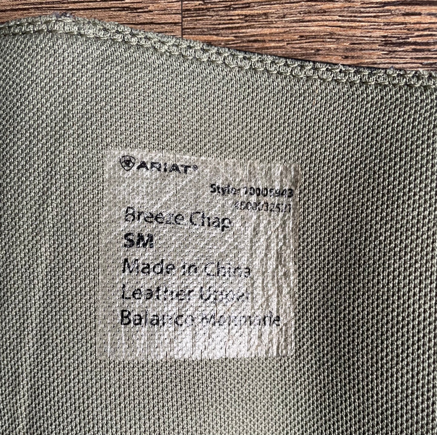 Demi chaps Ariat Breeze gr. SM
