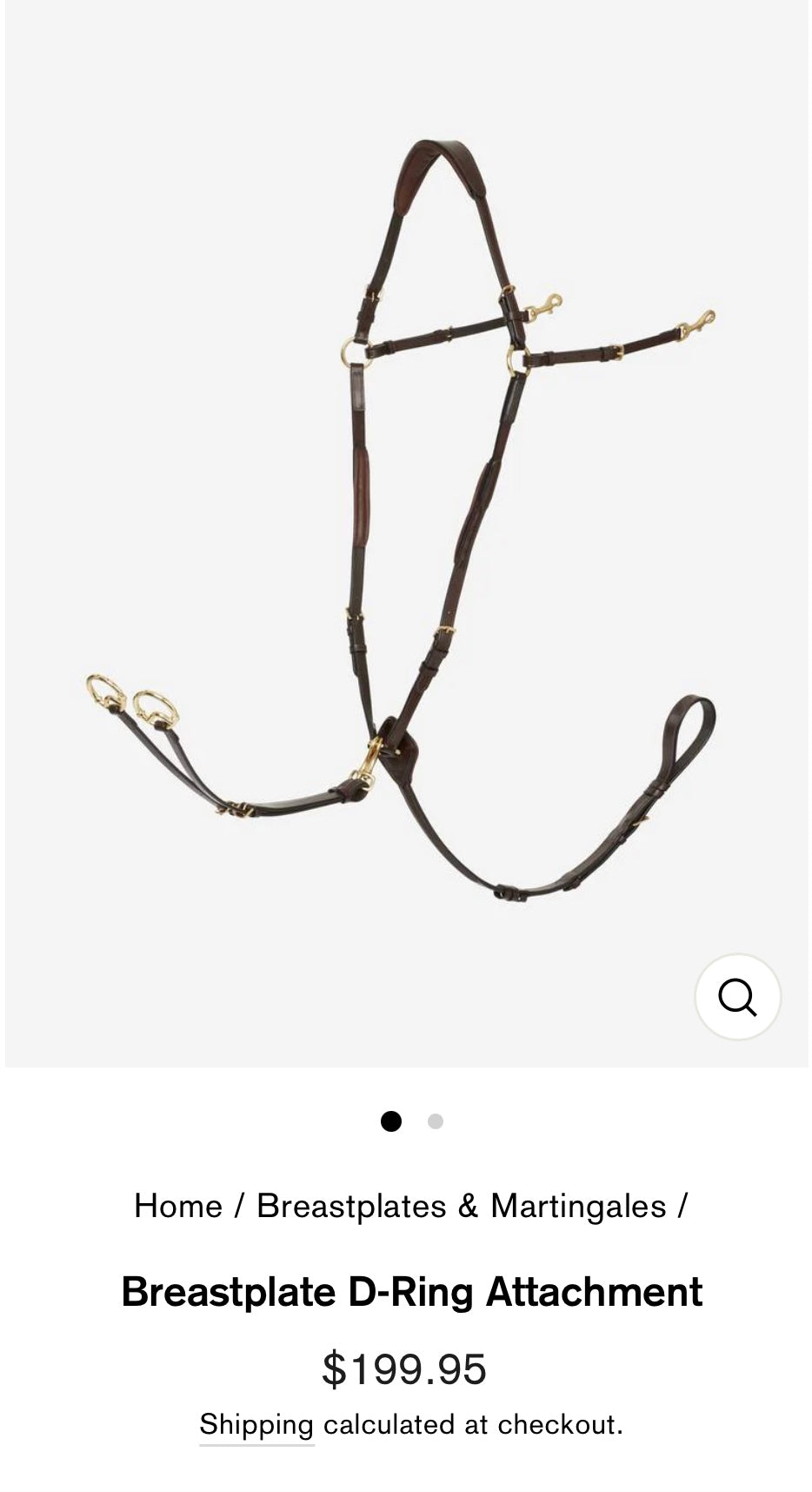 Collier 3 points LEMiEUX gr.Full/Cheval