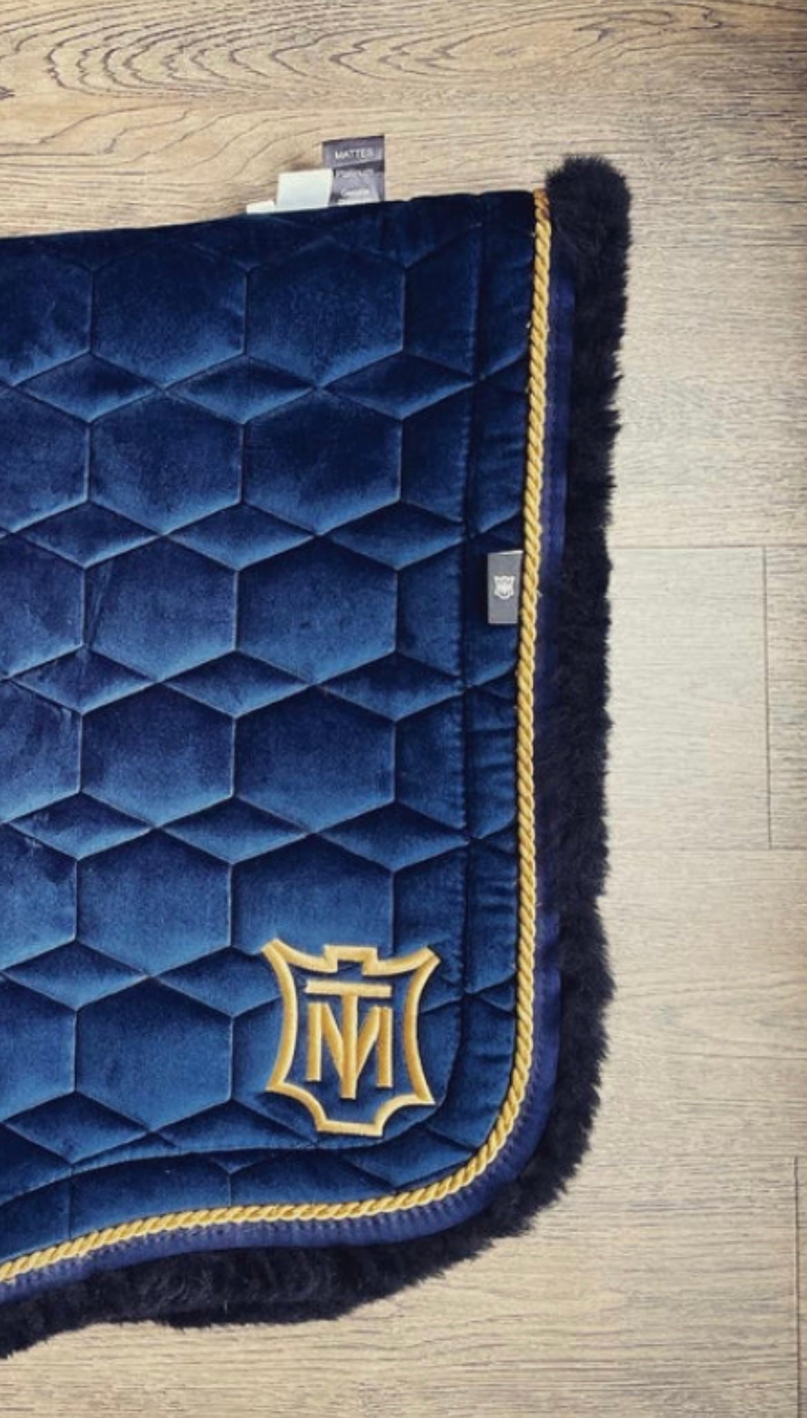 Tapis dressage MATTES mouton contour