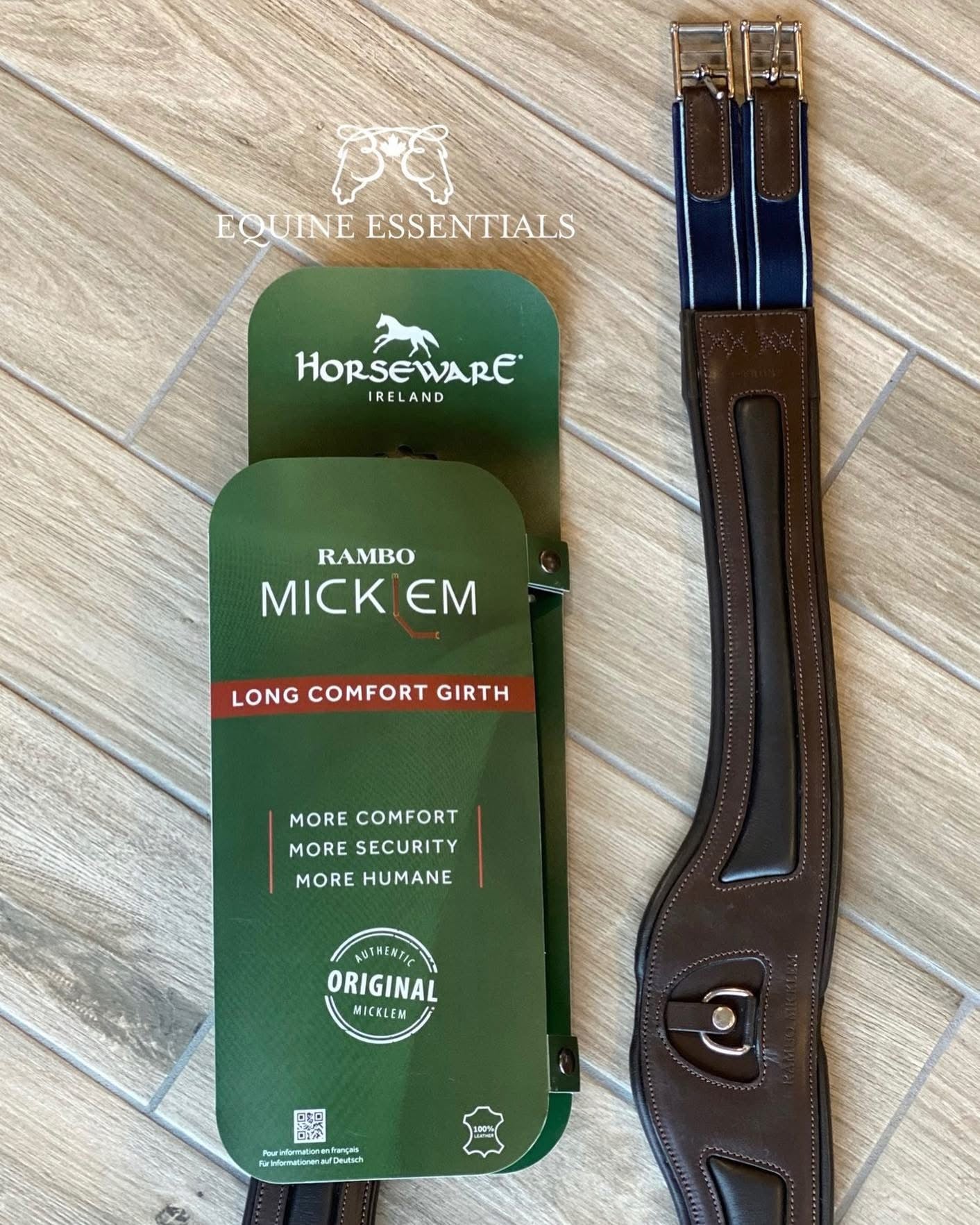 Sangle en cuir Rambo Micklem gr. 56
