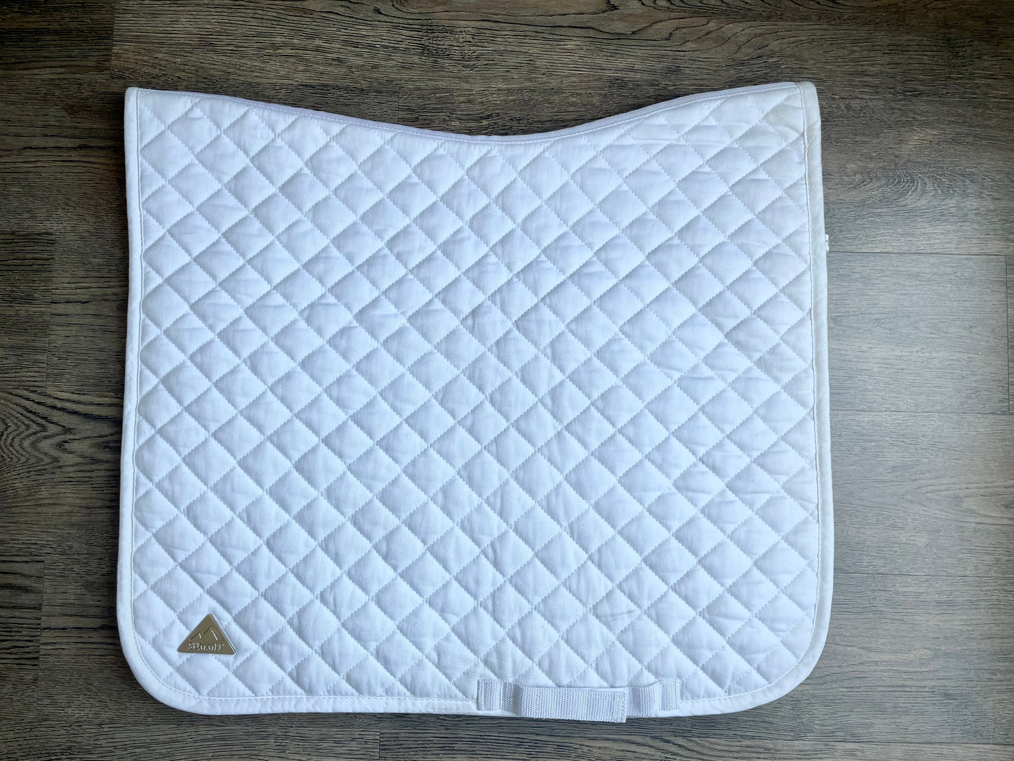 Tapis dressage blanc