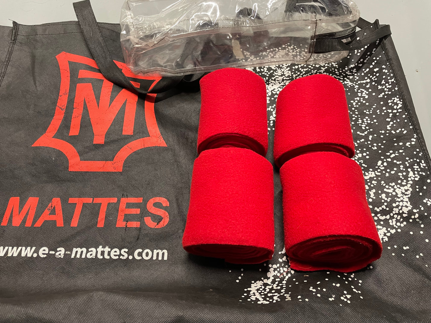 Kit 4 polos rouges NEUFS