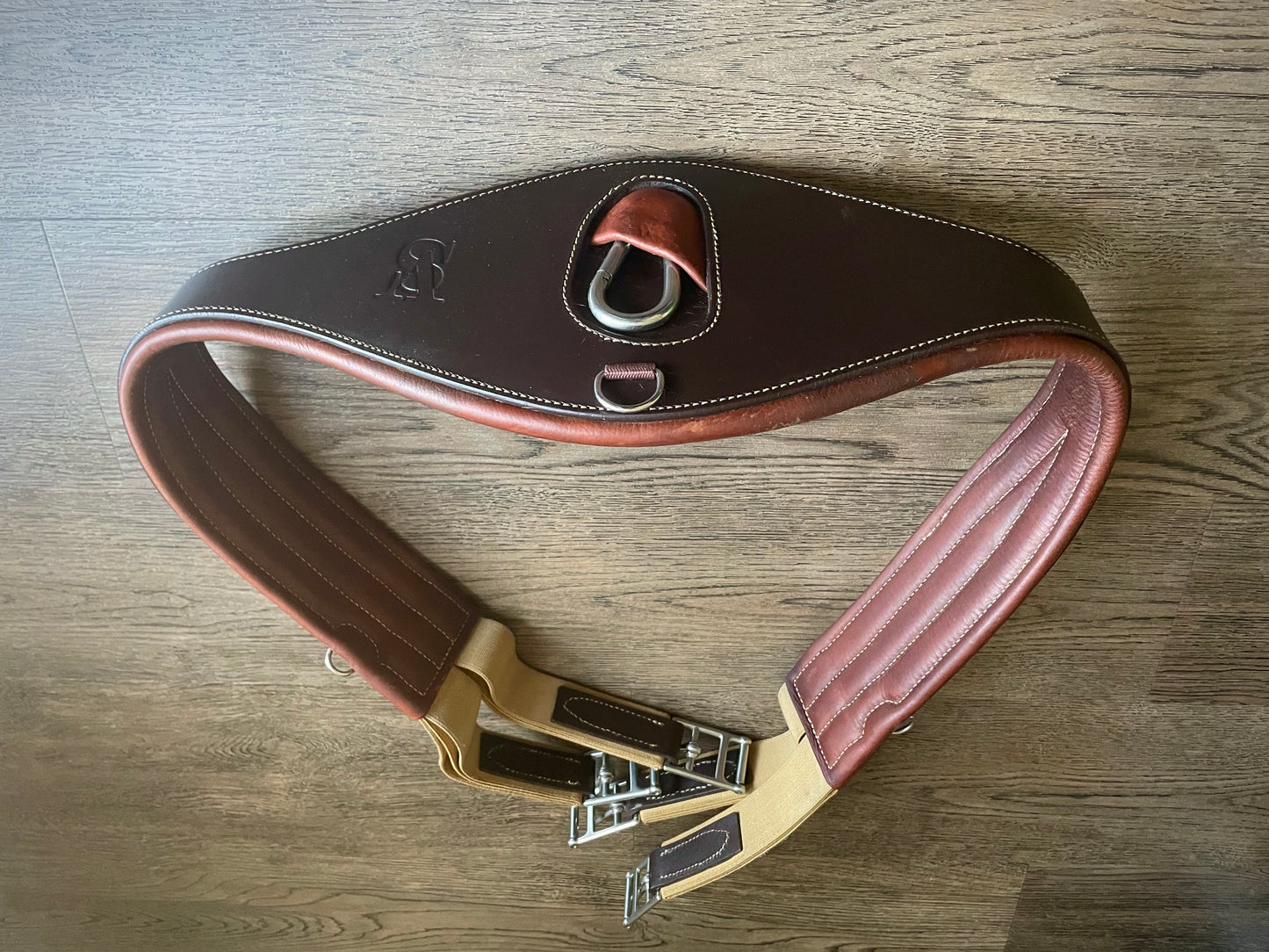 Sangle ergonomique en cuir gr. 56"