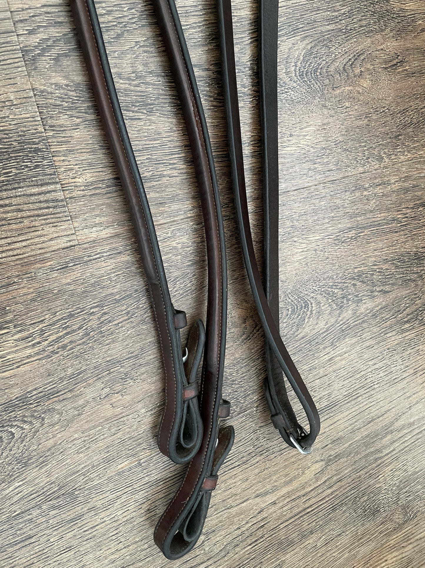 Rênes tressées hunter (Havana)