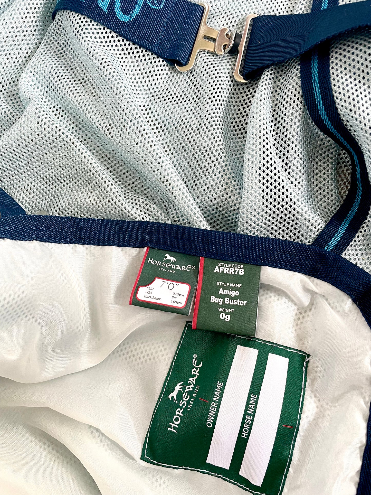 Couverture anti-mouches Horseware gr. 84po