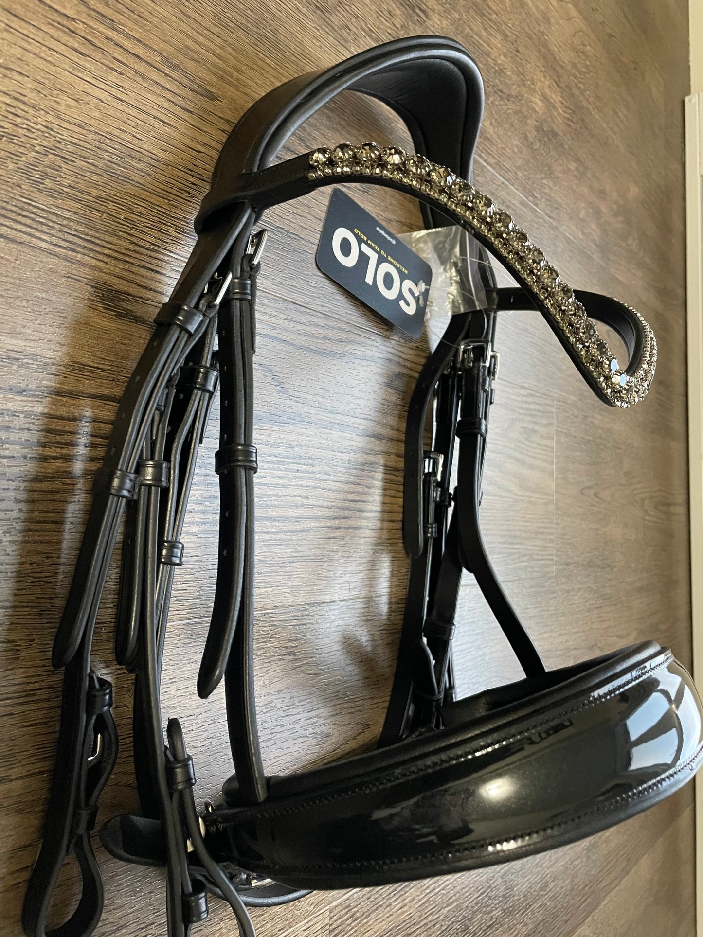 Bride Dressage DOUBLE *NEUVE* gr. Cob