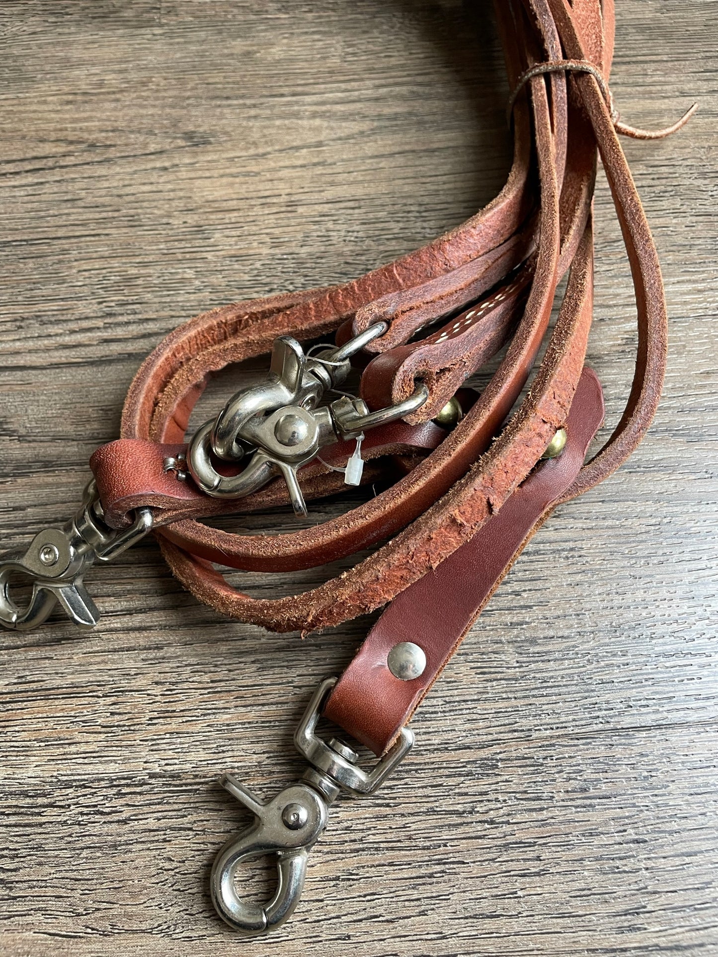 Draw reins Western à poulies