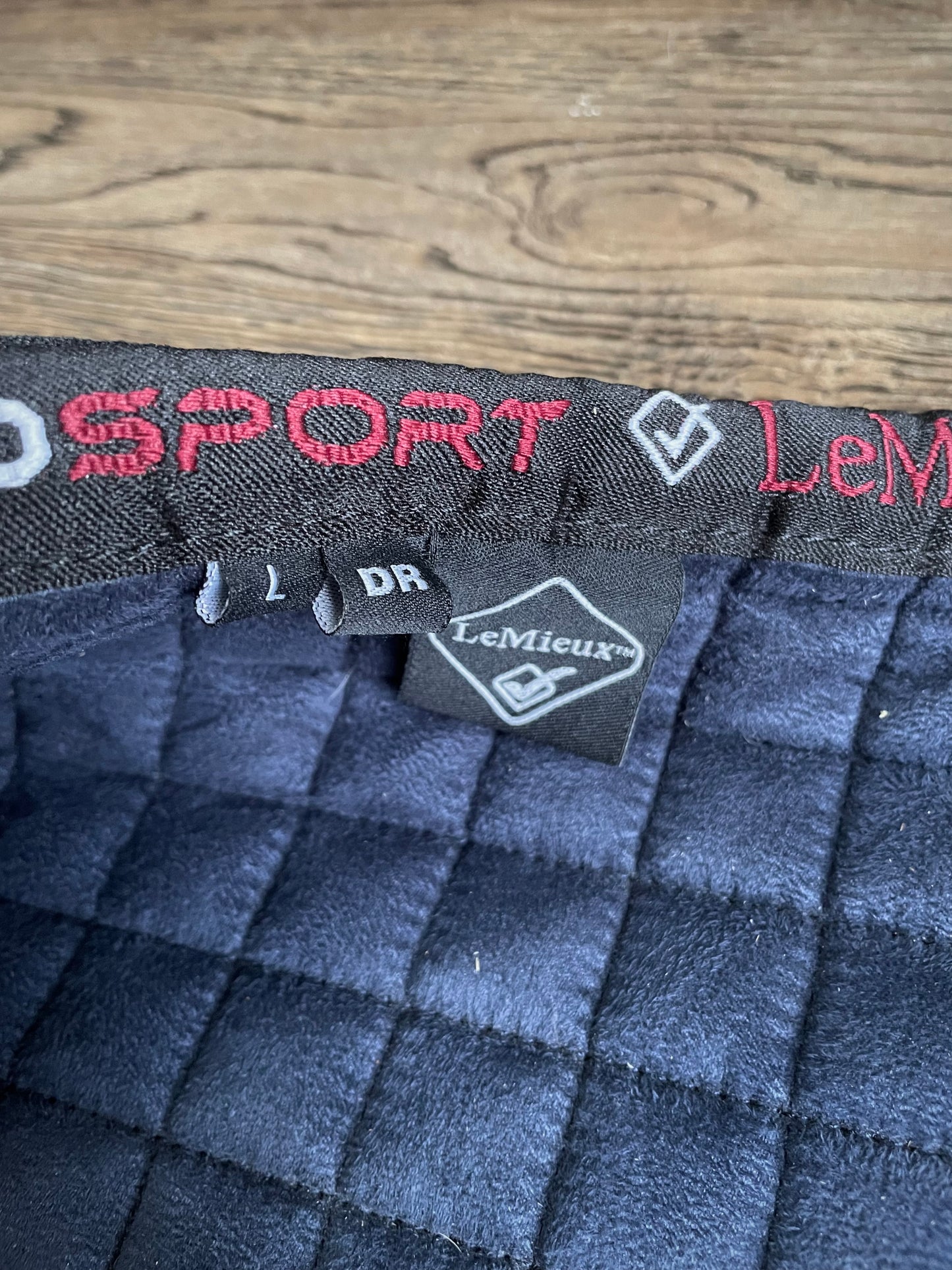 Tapis dressage Lemieux luxury suede