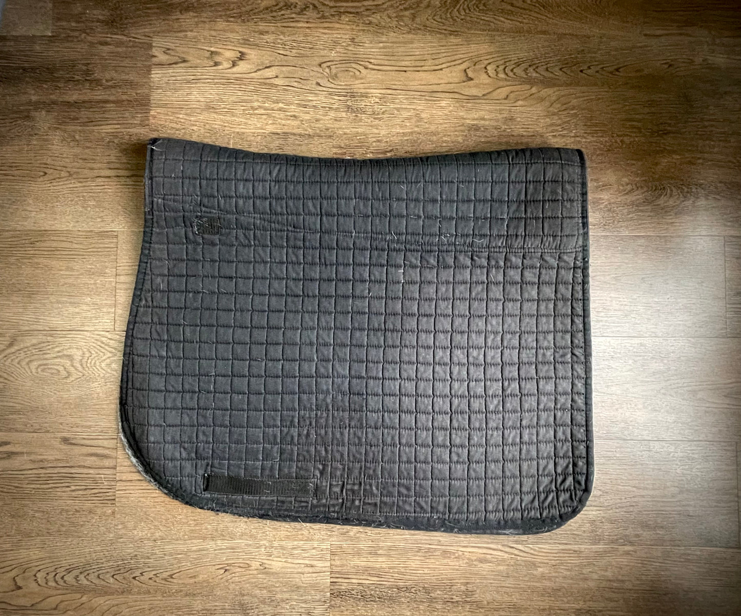 Tapis dressage noir/mouton