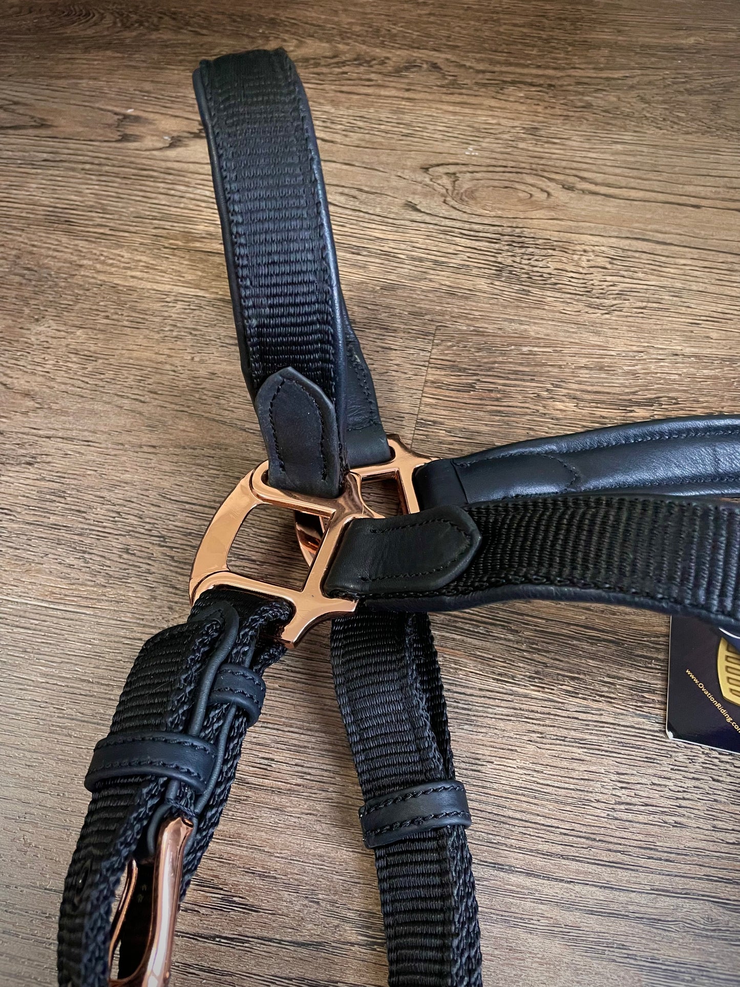 Licou Ovation Luxor Noir/Rose gold (WB)