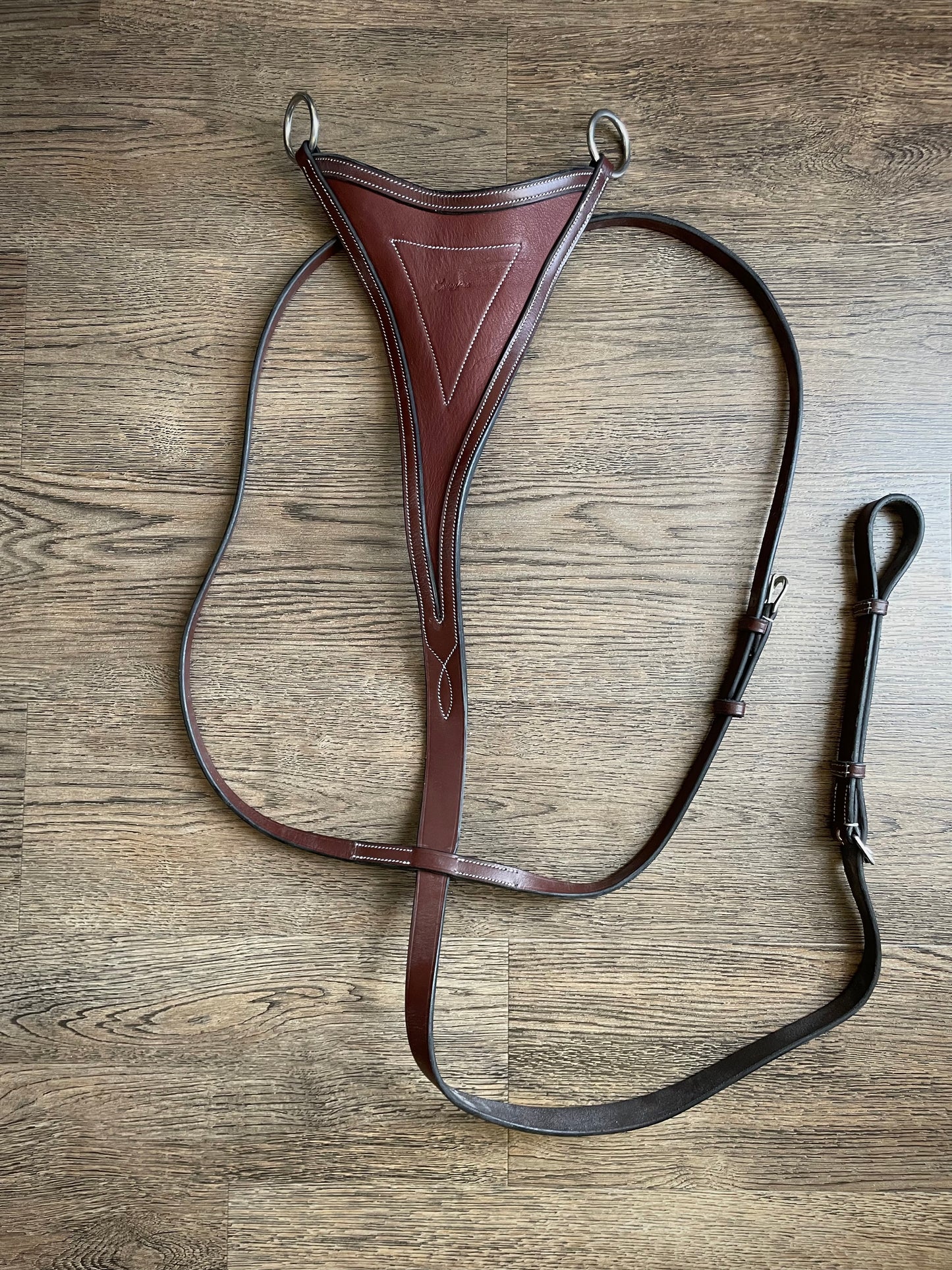 Martingale à anneaux pleine (oak) gr. Full