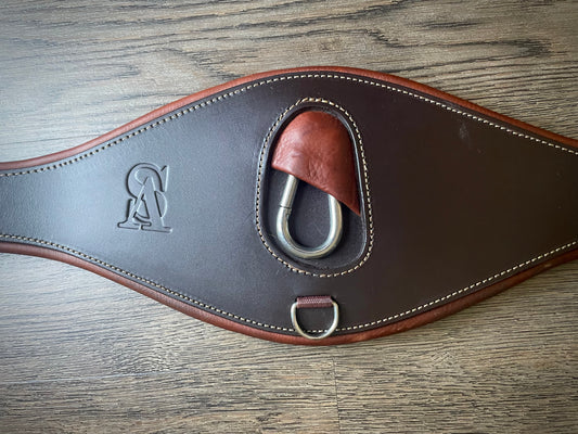 Sangle ergonomique en cuir gr. 56"