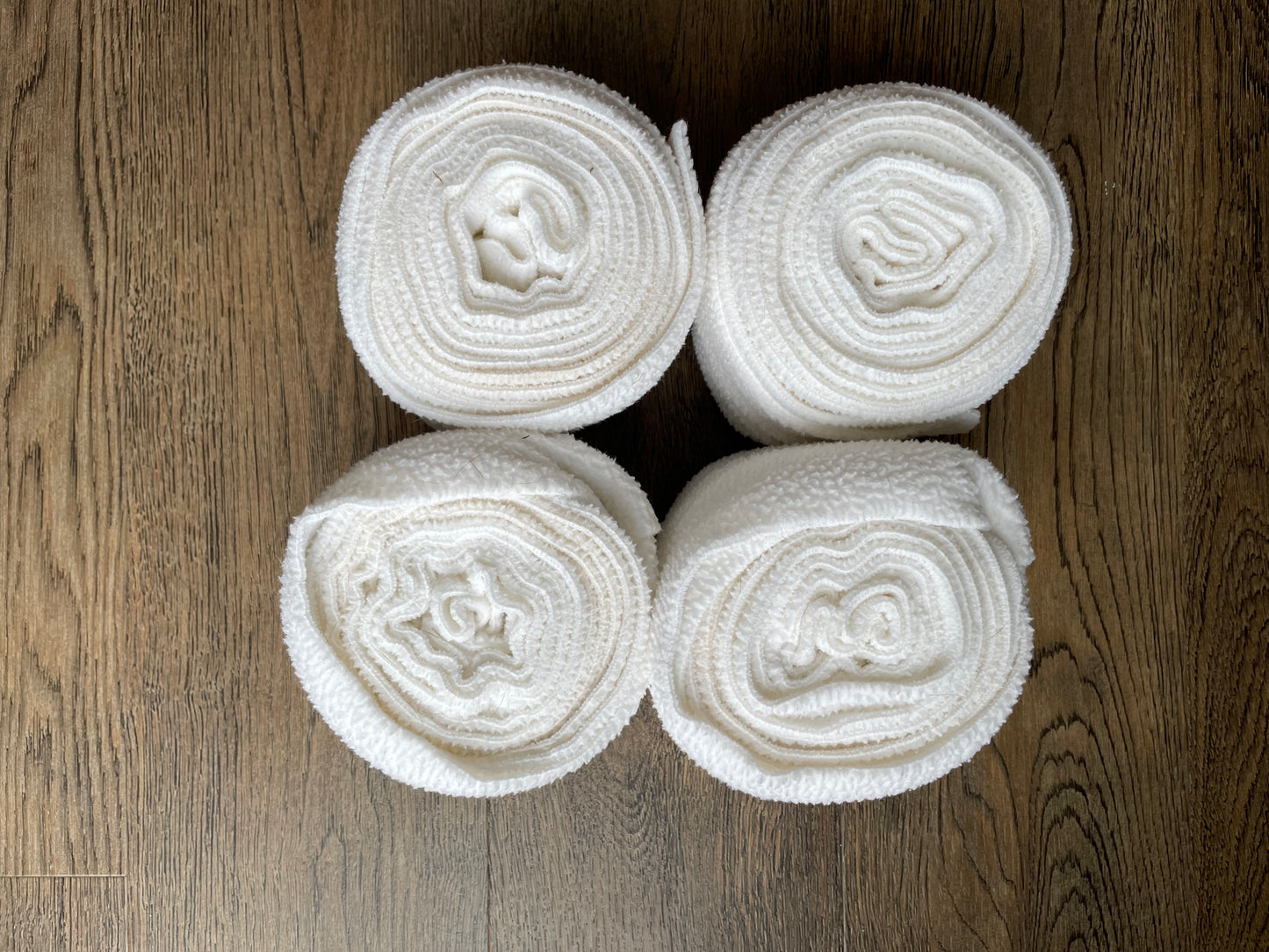 Kit polos (4) blancs