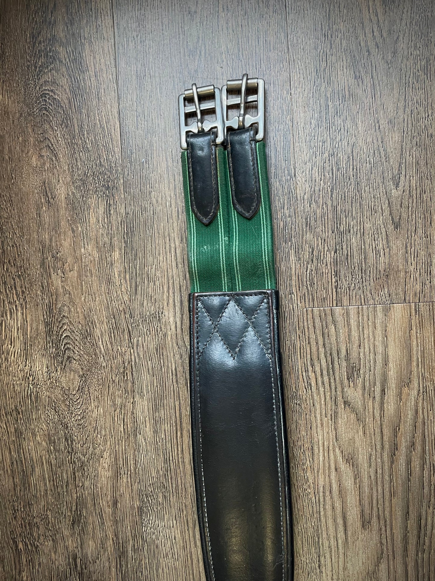 Sangle en cuir noir gr. 50po