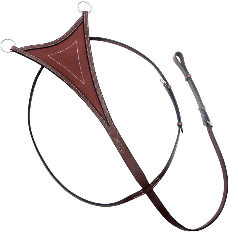 Martingale à anneaux pleine (oak) gr. Full