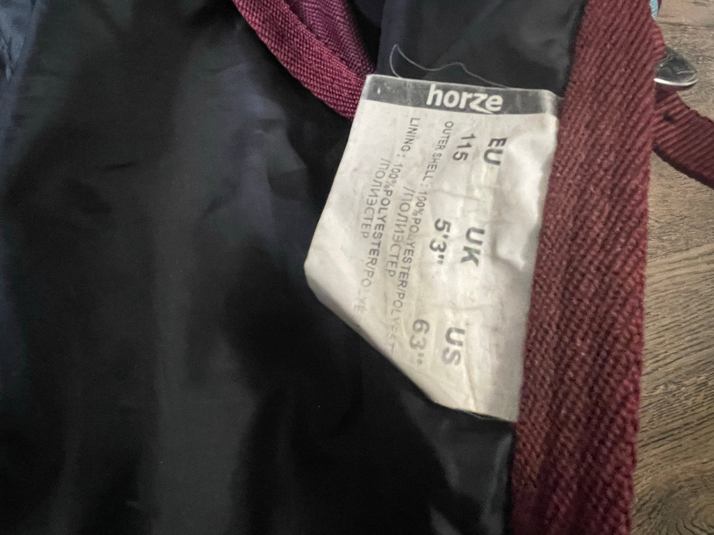 Couverture pluie Horze gr. 63po