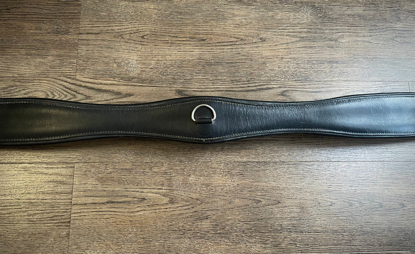Sangle en cuir noir gr. 50po