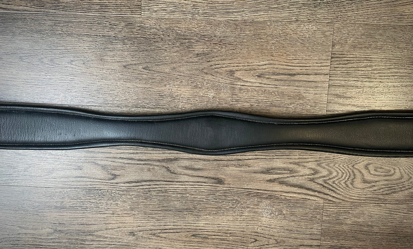 Sangle en cuir noir gr. 50po