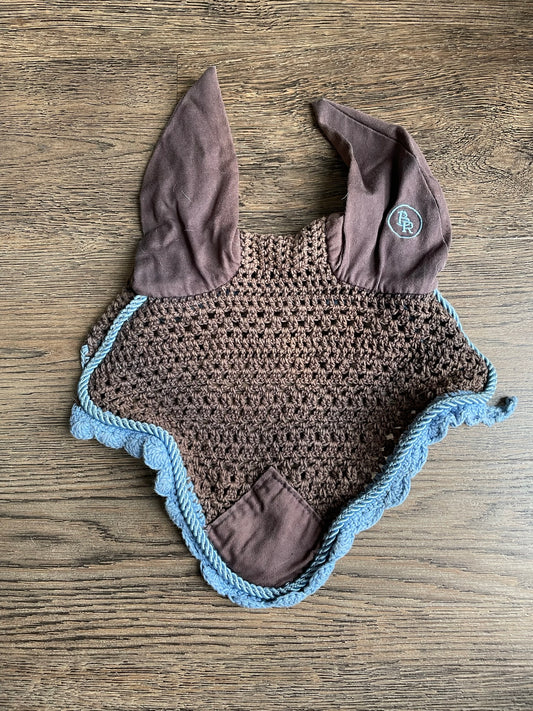 Bonnet brun/ bleu pâle (Full)