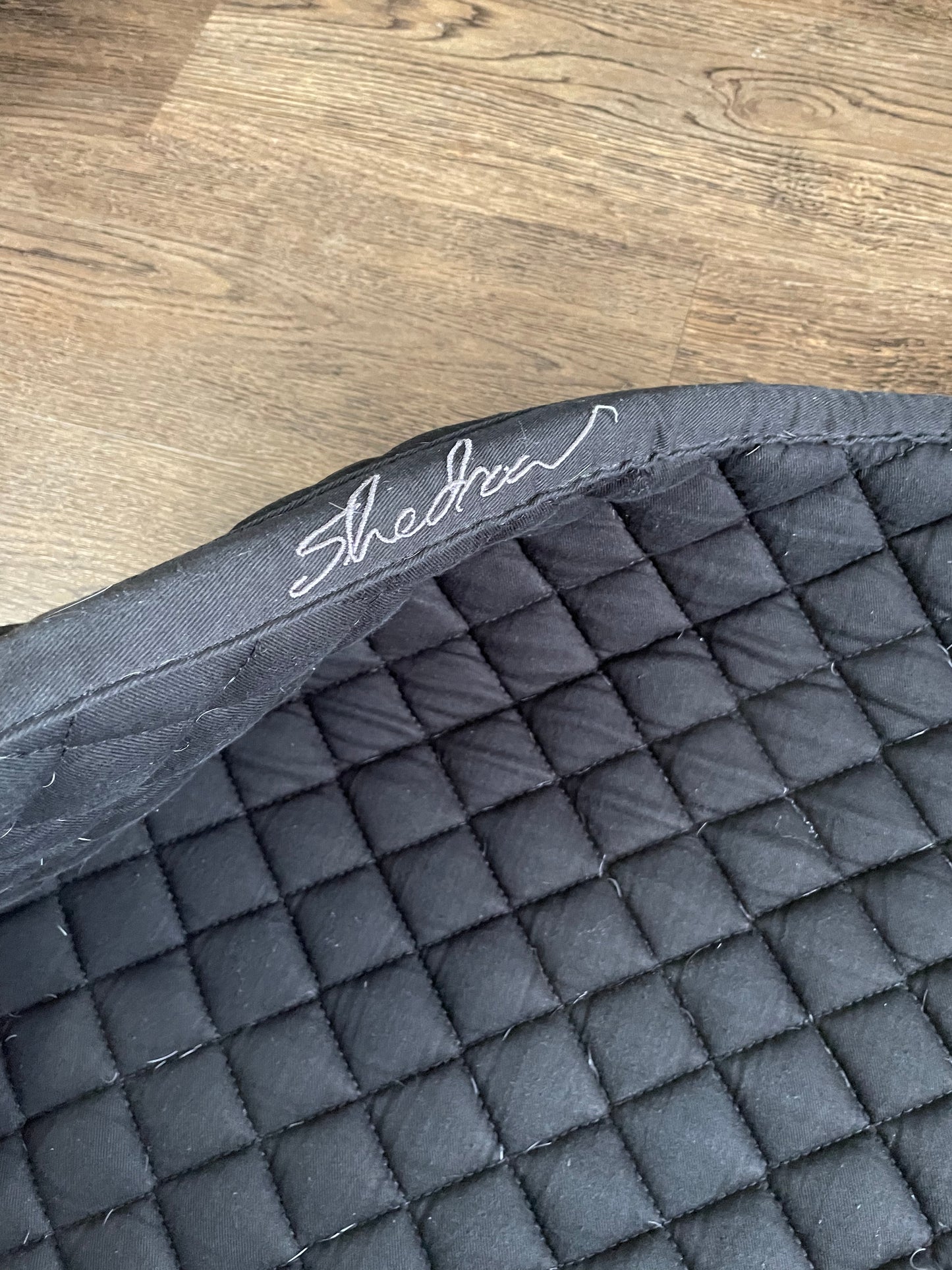 Tapis dressage noir