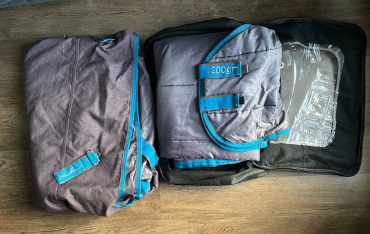 Couverture turnout Shedrow North combo gr. 78"