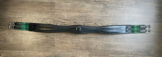 Sangle en cuir noir gr. 50po