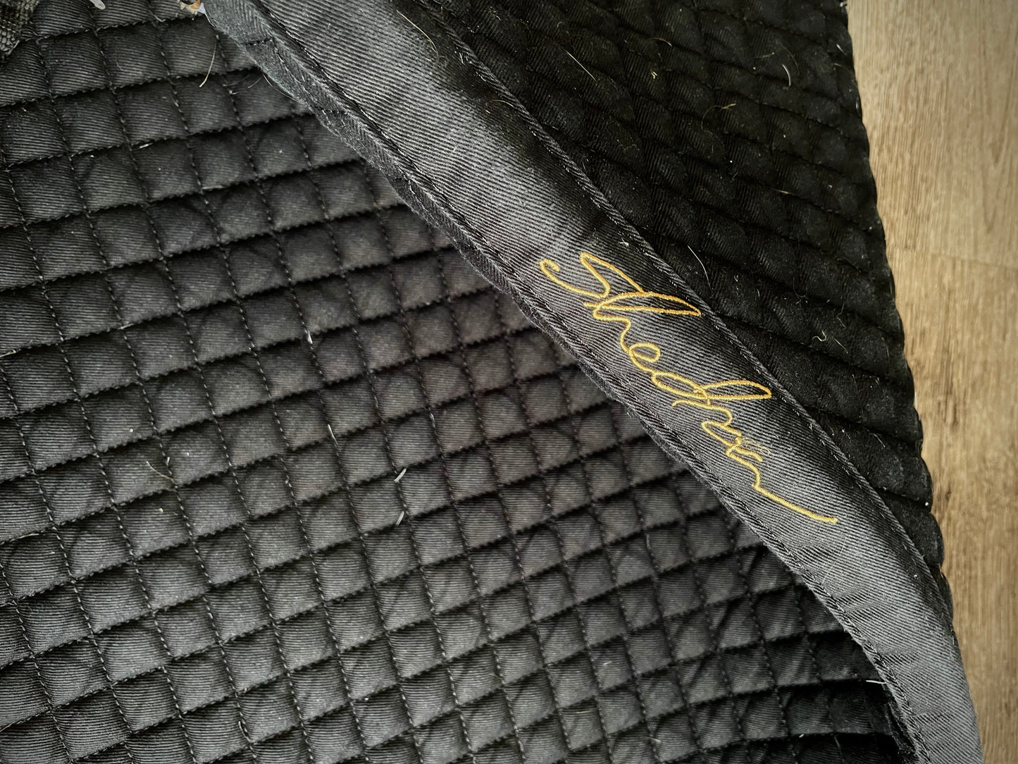 Tapis dressage noir