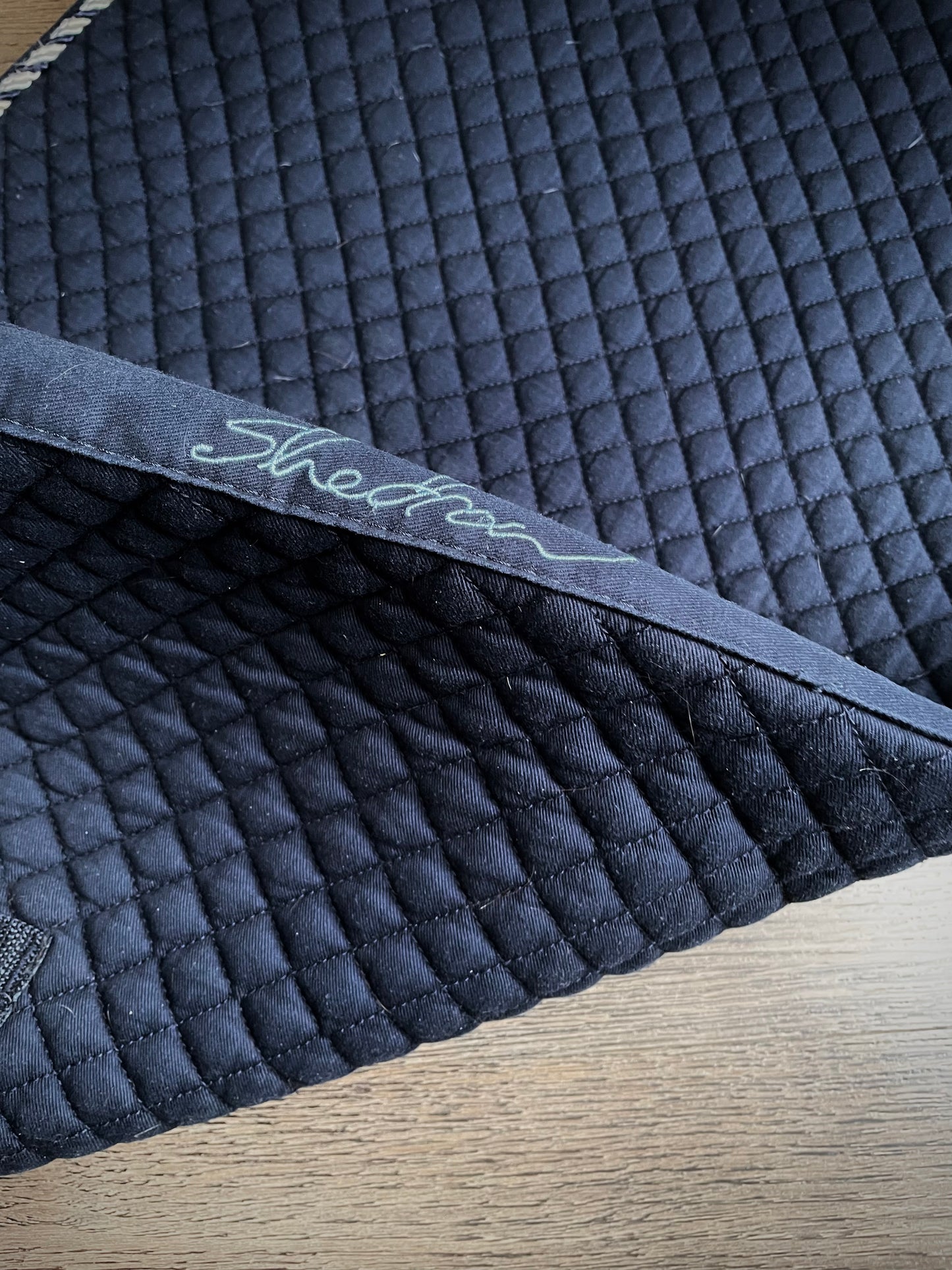 Tapis dressage marine