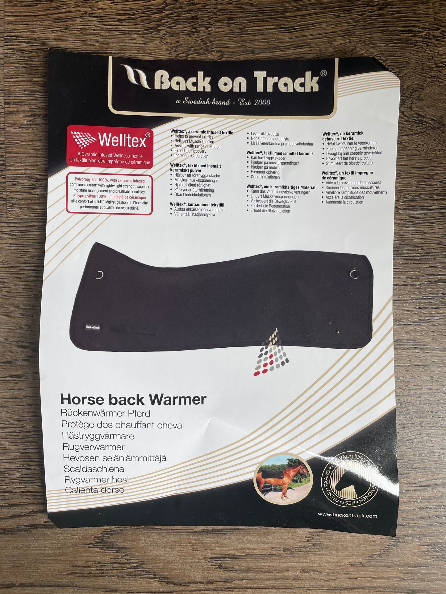 Back warmer BOT (100x 120cm)