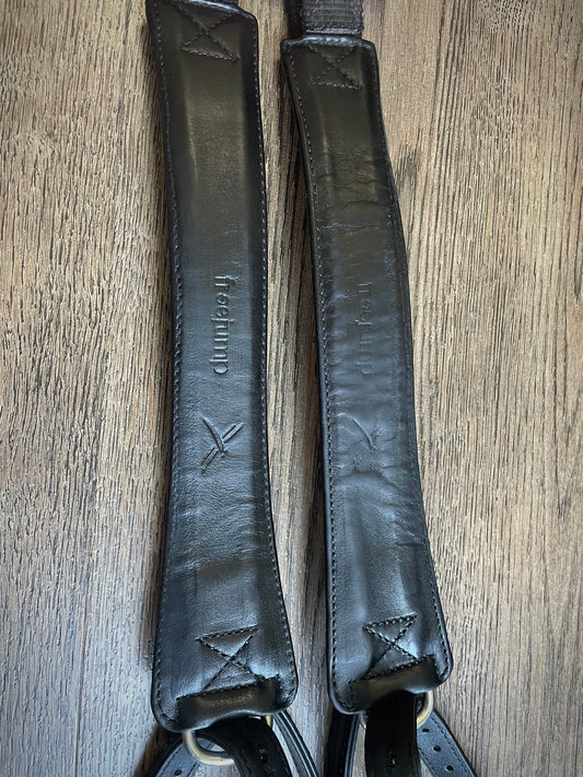 Étrivières FreeJump gr. L (noir)